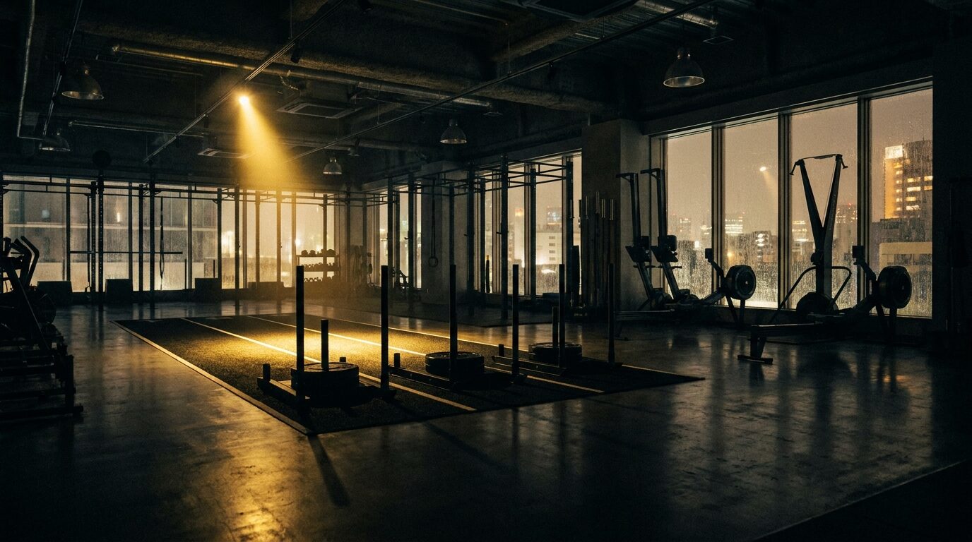 五反田のHYROXトレーニング施設